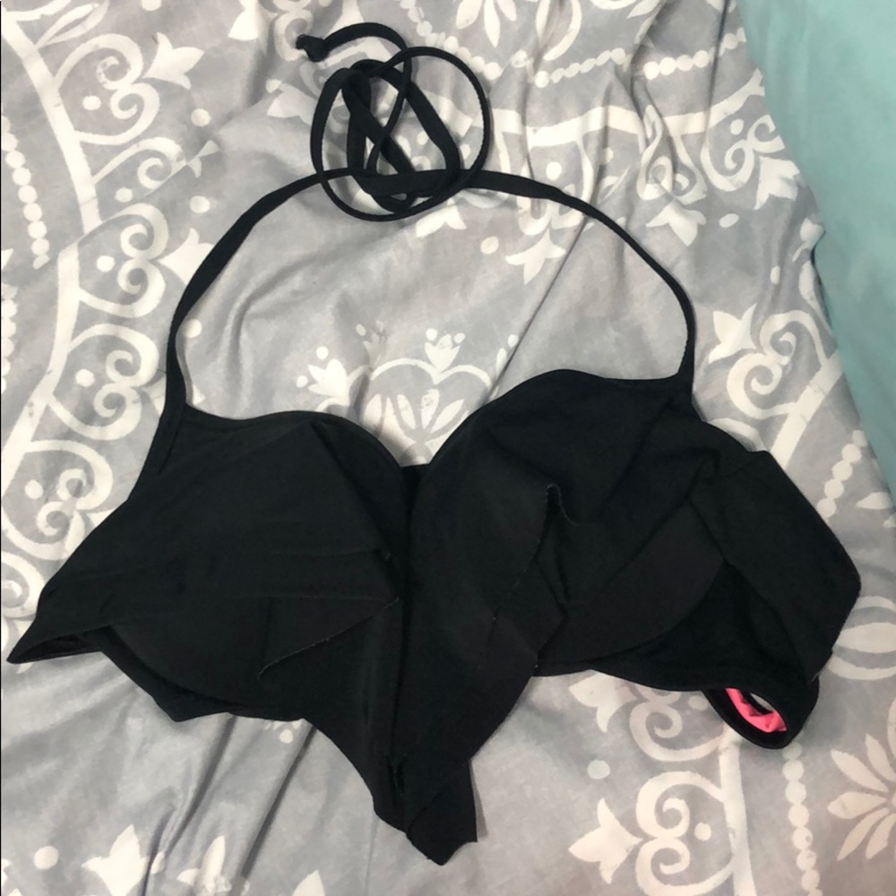 Black bikini top